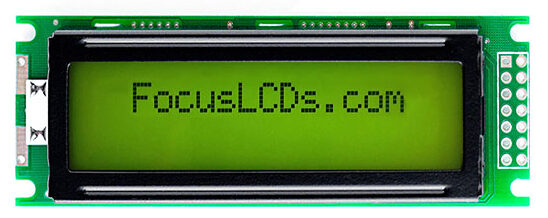 Transmissive character LCD
