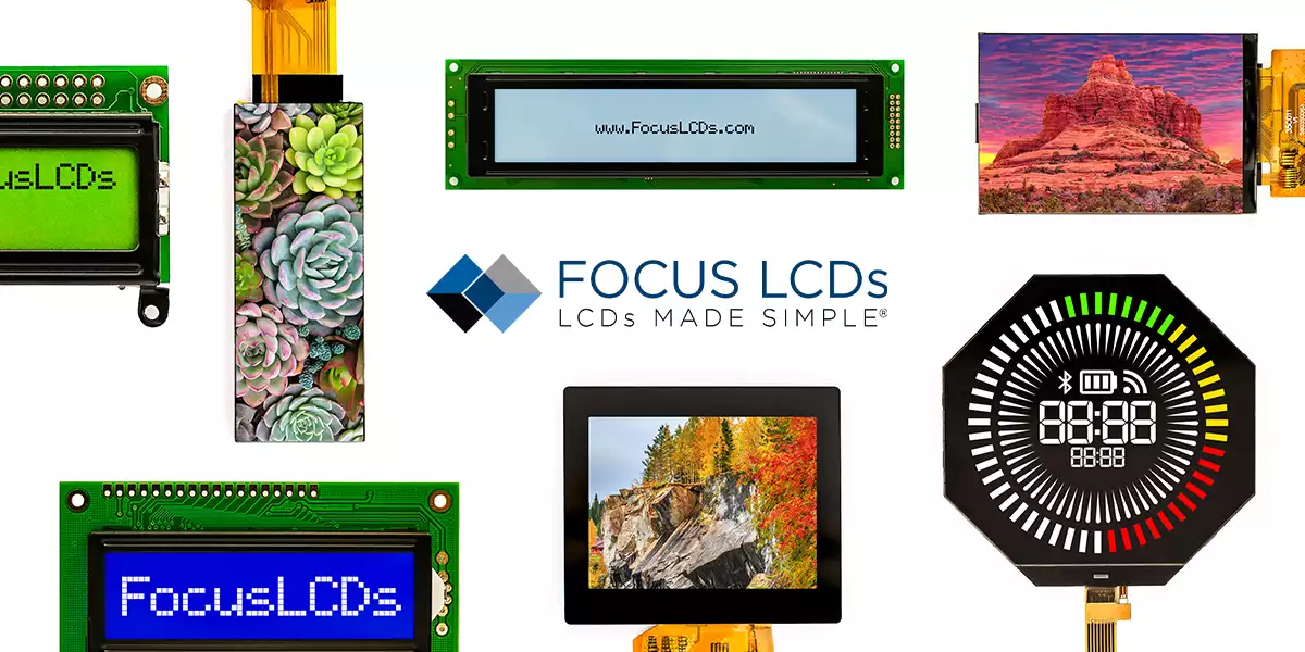 Focus LCDs Products Banner