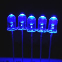 blue LEDs
