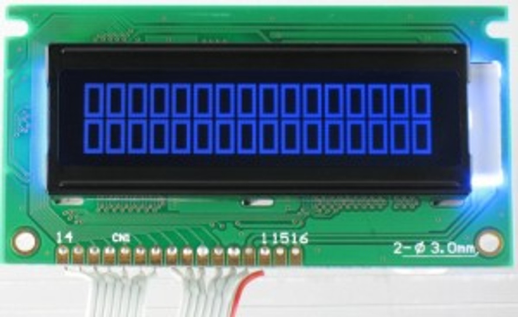 UWVD technology - Character LCD