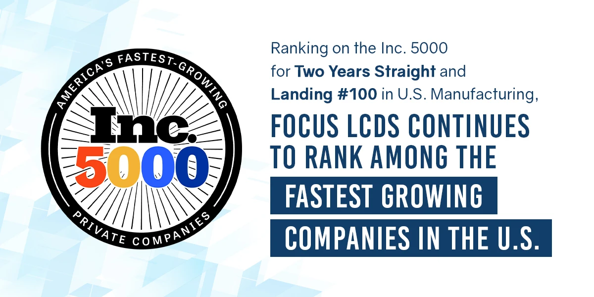 Focus LCDs INC500 Recipient Banner